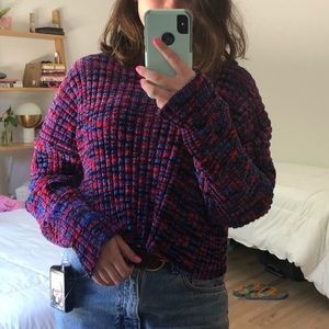 F21 Chenille Cropped Sweater - soft!